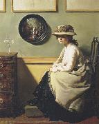 Sir William Orpen The Mirror oil on canvas